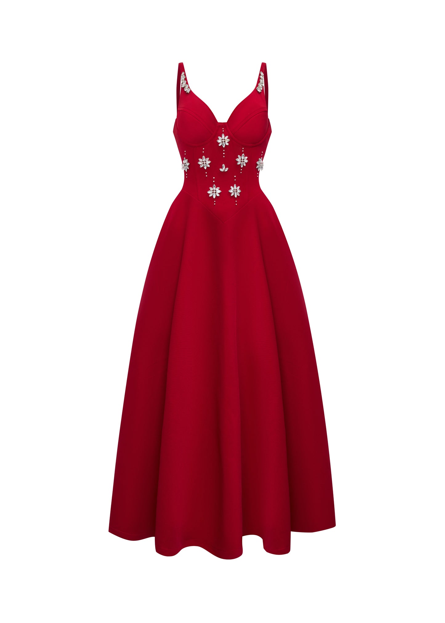 Rosina Strap Midi Dress