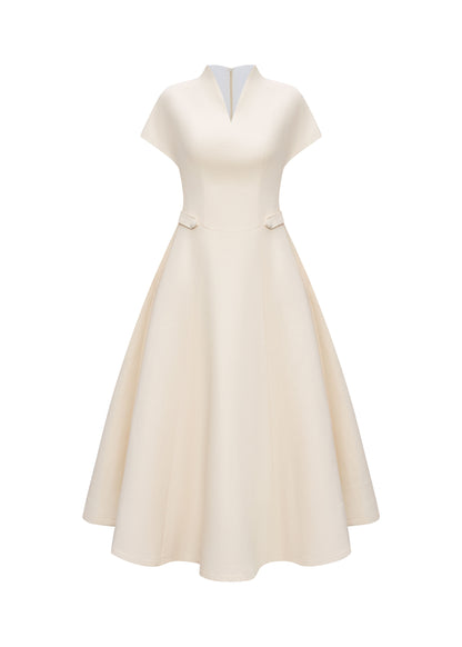 Dianna V-neck Midi Dress