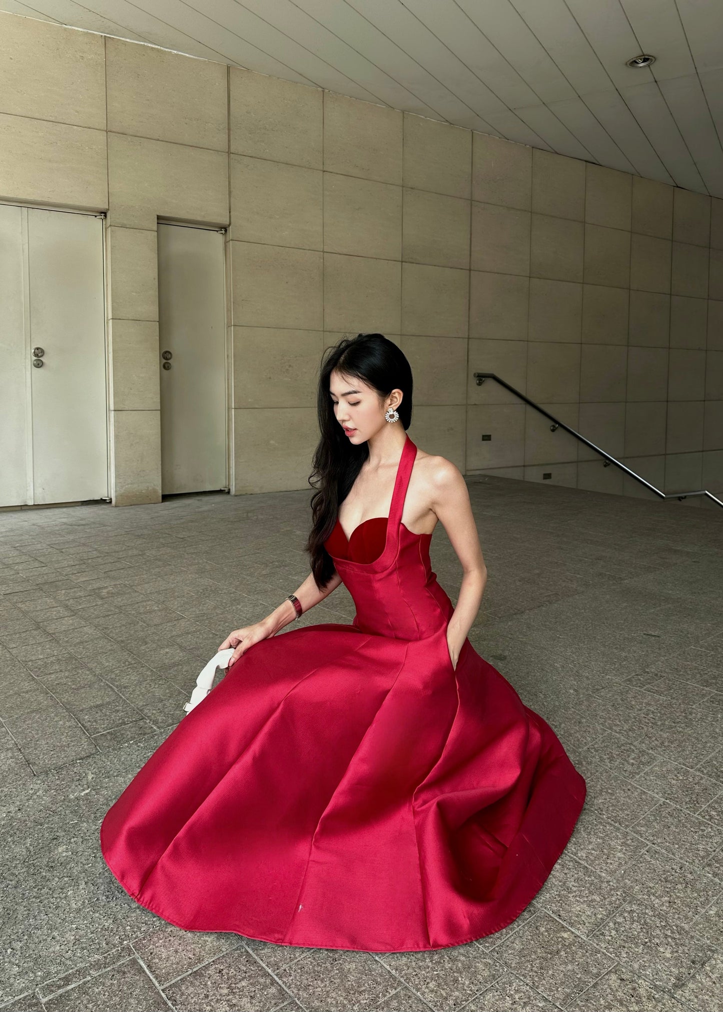 Scarlett Strap Midi Dress