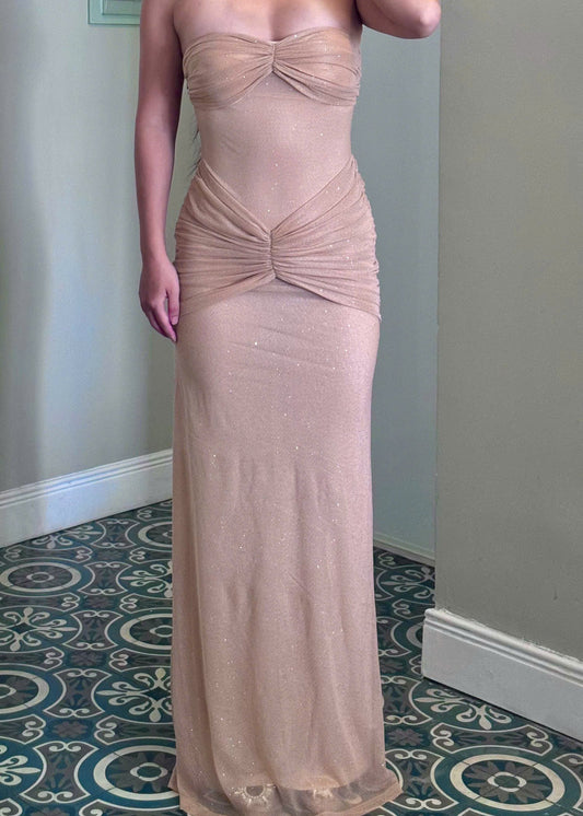 Glimmering Grace Maxi Dress